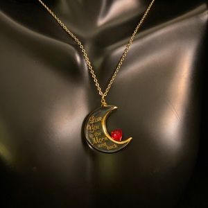 Moon Pendant Necklace